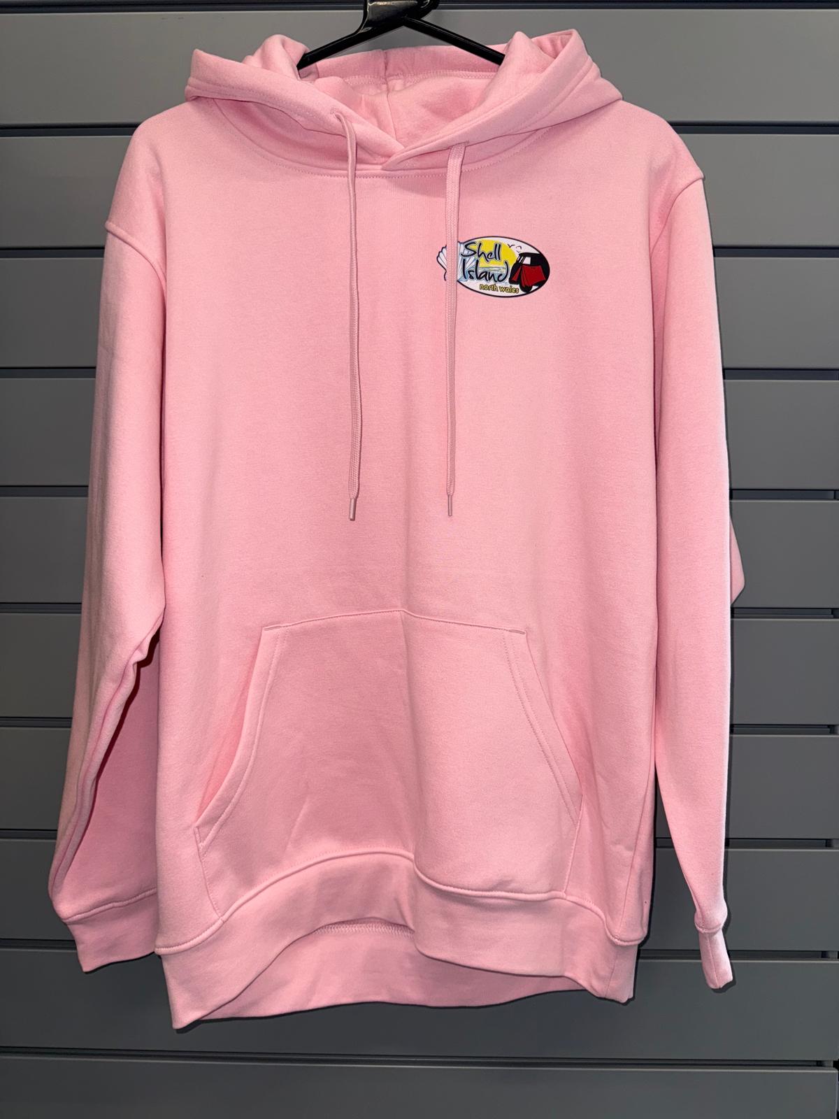 Adult's Shell Island logo Hoodie.