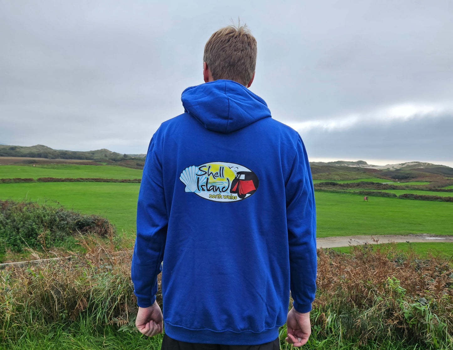 Adult's Shell Island logo Hoodie.