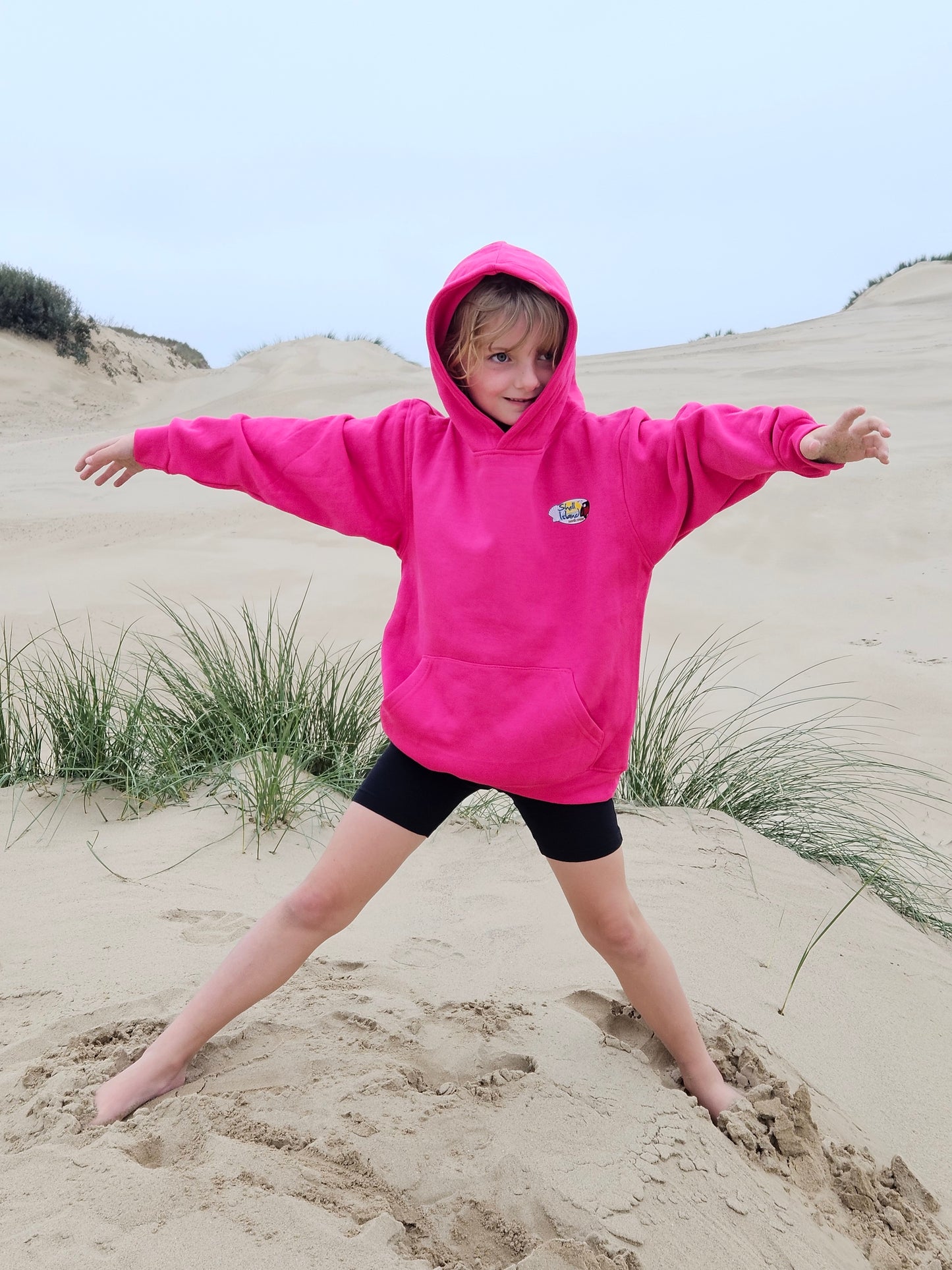 Children's Shell Island Logo Hoodie
