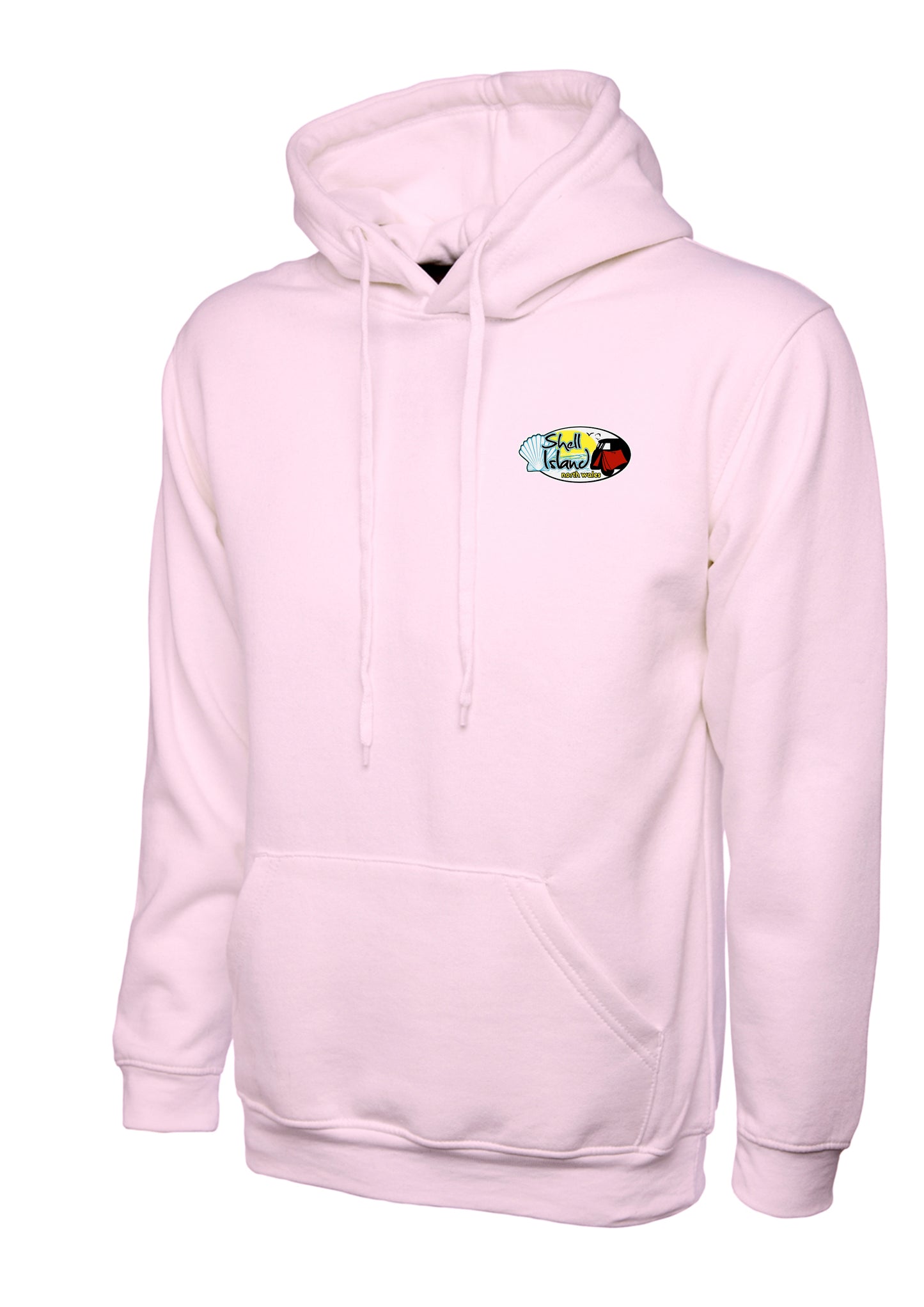Adult's Shell Island logo Hoodie.