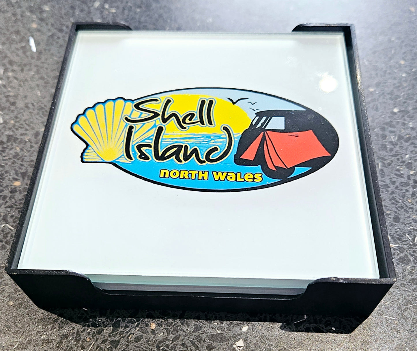 Shell Island Glass coaters