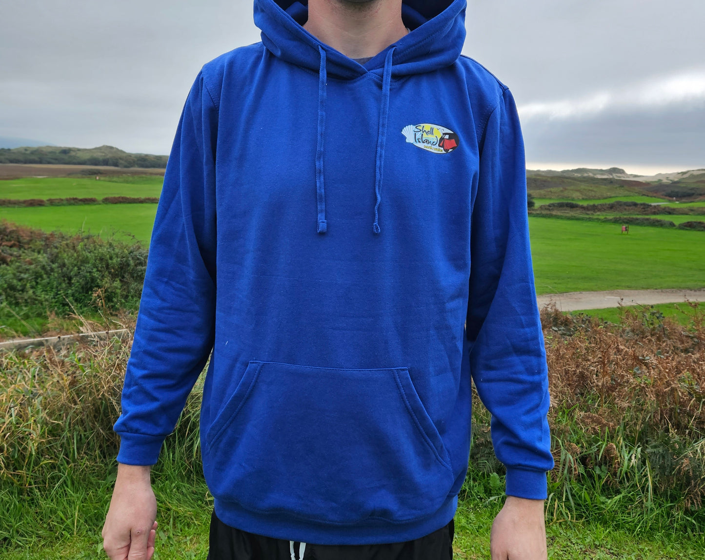 Adult's Shell Island logo Hoodie.