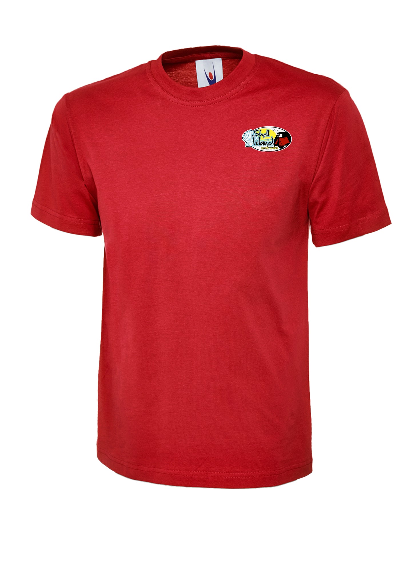 Children's Shell Island logo short sleeved t-shirt
