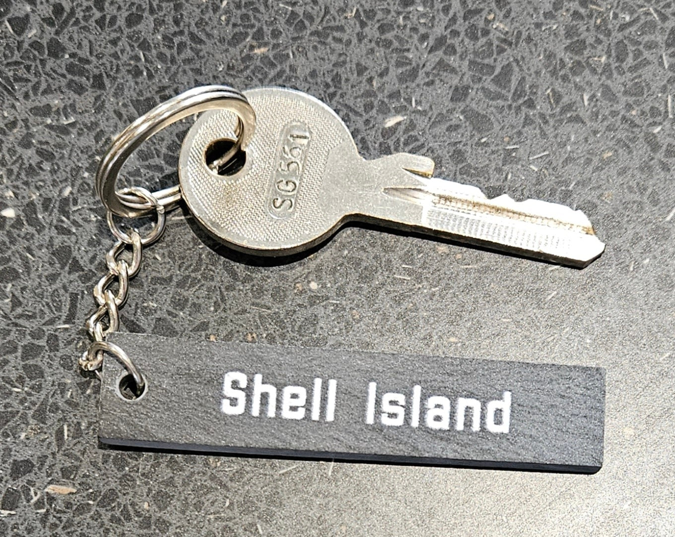 Slate Key ring